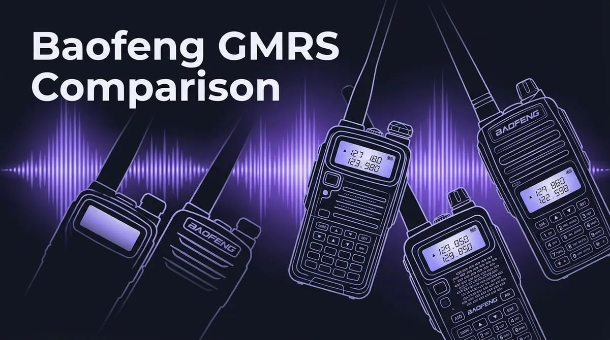 Baofeng GMRS Handheld Comparison