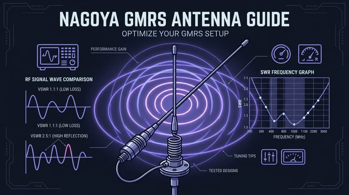 Nagoya GMRS Antenna Comparison